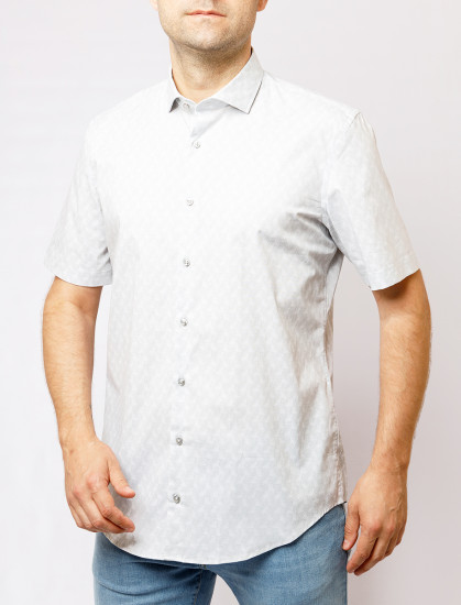 Мужская рубашка короткий рукав Pierre Cardin C6 15400.0005/9015