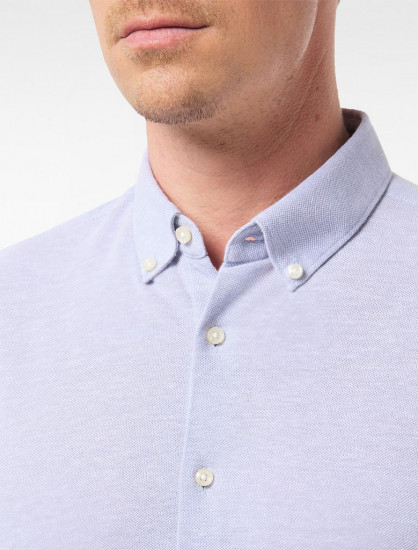 Мужская рубашка Pierre Cardin короткий рукав Futureflex 03621/000/27460/9001
