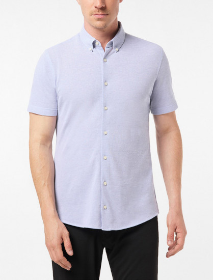 Мужская рубашка Pierre Cardin короткий рукав Futureflex 03621/000/27460/9001