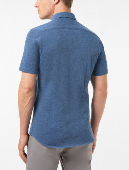 Мужская рубашка Pierre Cardin короткий рукав Futureflex 03621/000/27460/9021