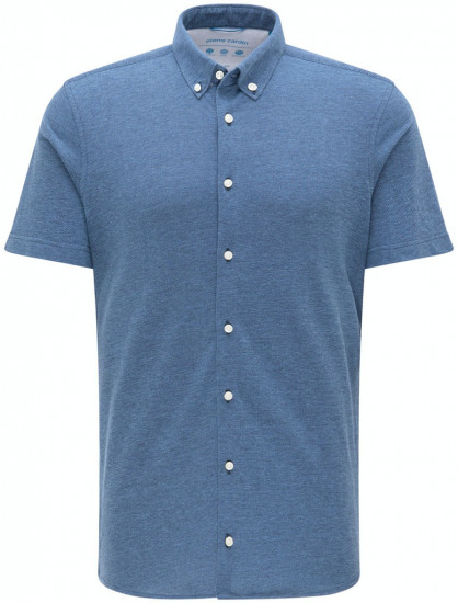 Мужская рубашка Pierre Cardin короткий рукав Futureflex 03621/000/27460/9021