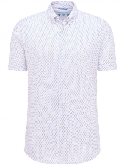 Мужская рубашка Pierre Cardin короткий рукав Futureflex 03621/000/27461/9000