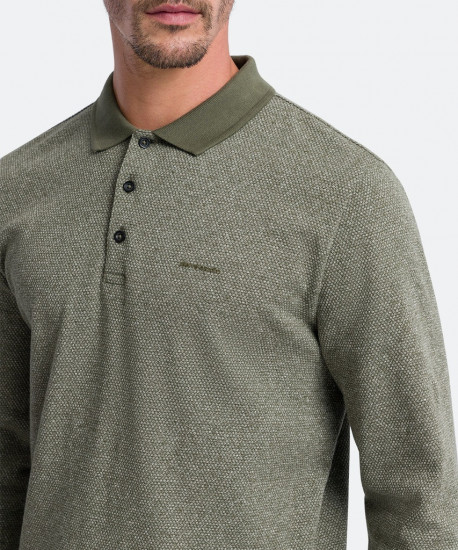 Мужское поло длинный рукав Pierre Cardin C5 30174.3012/5212