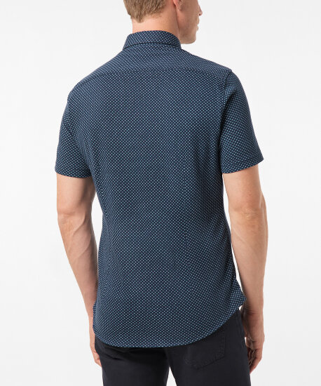 Мужская рубашка Pierre Cardin короткий рукав Futureflex 03621/000/27461/9081