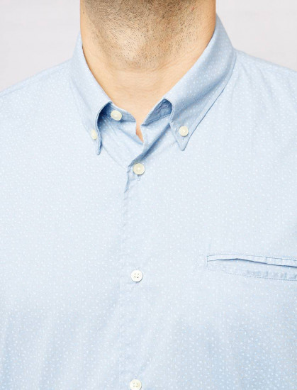 Мужская рубашка короткий рукав Pierre Cardin C6 45003.0036/6115