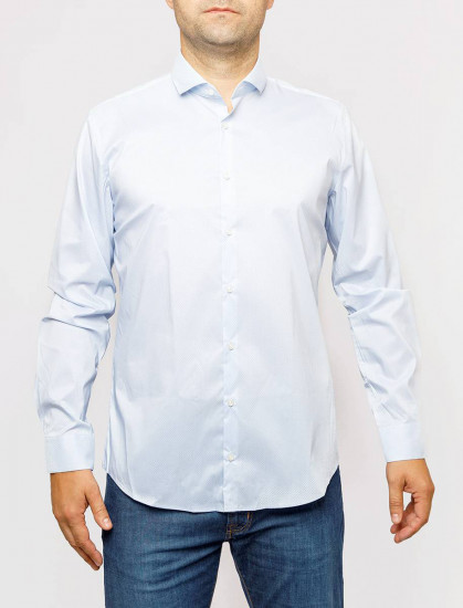 Мужская рубашка Pierre Cardin длинный рукав Futurefleх 03534/000/27434/9001