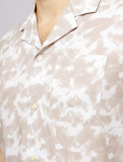 Мужская рубашка короткий рукав Pierre Cardin C6 45010.0031/8015