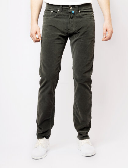 Мужские вельветовые брюки 5 карманов Pierre Cardin Lyon tapered Futureflex 3451.2424.75