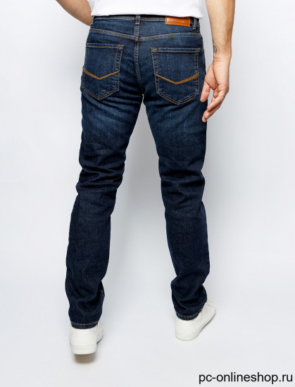 Мужские джинсы THERMO 5 карманов  C7 34510.7786/6815