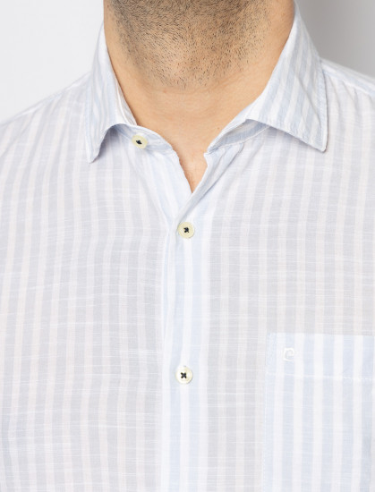 Мужская рубашка короткий рукав  PIERRE CARDIN C6 45014.0268/6010