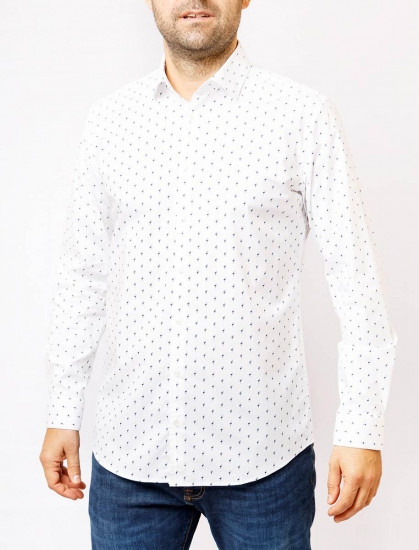 Мужская рубашка Pierre Cardin длинный рукав Futurefleх 04501/000/27420/9000