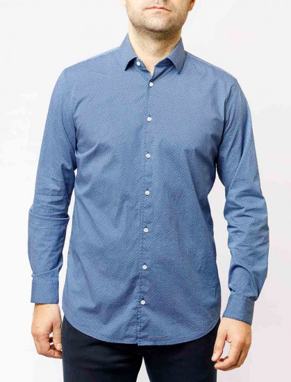 Мужская рубашка Pierre Cardin длинный рукав Futurefleх 04501/000/27426/9041