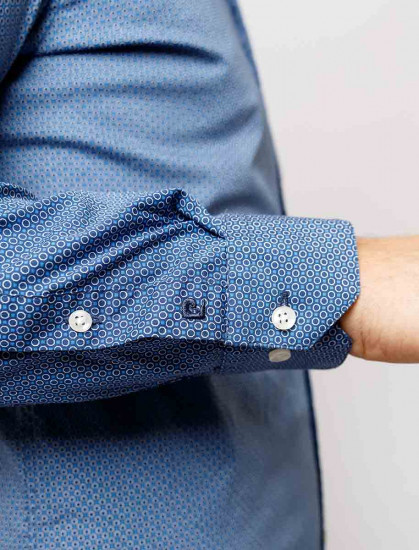 Мужская рубашка Pierre Cardin длинный рукав Futurefleх 04501/000/27426/9041