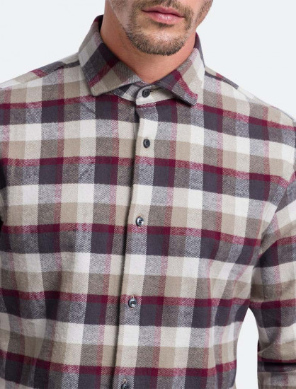 Мужская рубашка длинный рукав  PIERRE CARDIN C6 41002.0086/4303