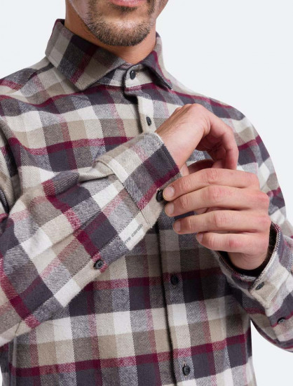 Мужская рубашка длинный рукав  PIERRE CARDIN C6 41002.0086/4303