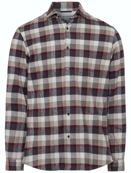 Мужская рубашка длинный рукав  PIERRE CARDIN C6 41002.0086/4303