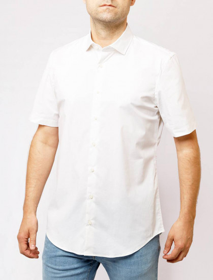 Мужская рубашка короткий рукав Pierre Cardin C6 15401.0013/1110