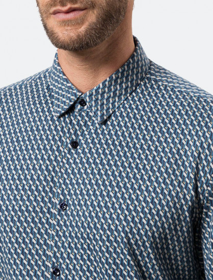 Мужская рубашка длинный рукав Pierre Cardin 03535/000/27681/9051