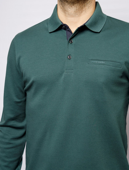 Мужское поло длинный рукав PIERRE CARDIN C5 30304.3005/5307