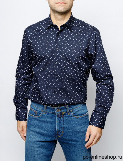 Мужская рубашка длинный рукав C6 11011.0516/6325