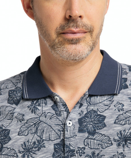 Мужское поло короткий рукав PIONEER 04166/000/07189/559