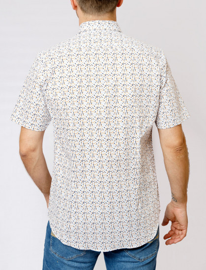 Мужская рубашка короткий рукав PIERRE CARDIN C6 15400.0107/8119