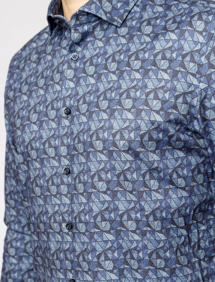 Мужская рубашка длинный рукав  PIERRE CARDIN C6 11401.0068/6312