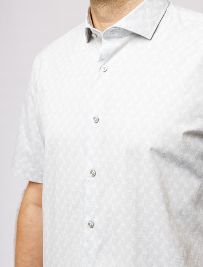 Мужская рубашка короткий рукав Pierre Cardin C6 15400.0005/9015