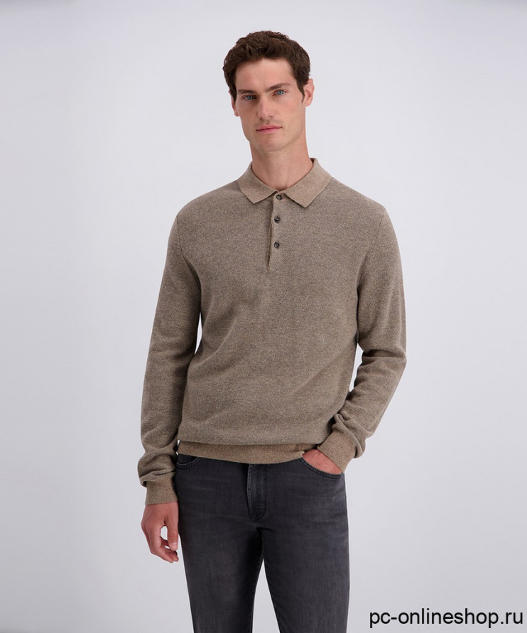 Мужское поло длинный рукав Pierre Cardin C5 52294.5186/8111