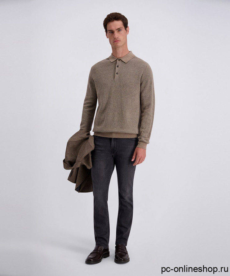 Мужское поло длинный рукав Pierre Cardin C5 52294.5186/8111