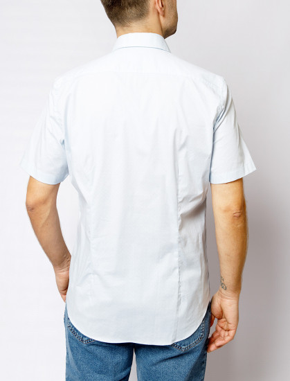 Мужская рубашка короткий рукав  PIERRE CARDIN C6 15401.0104/6022