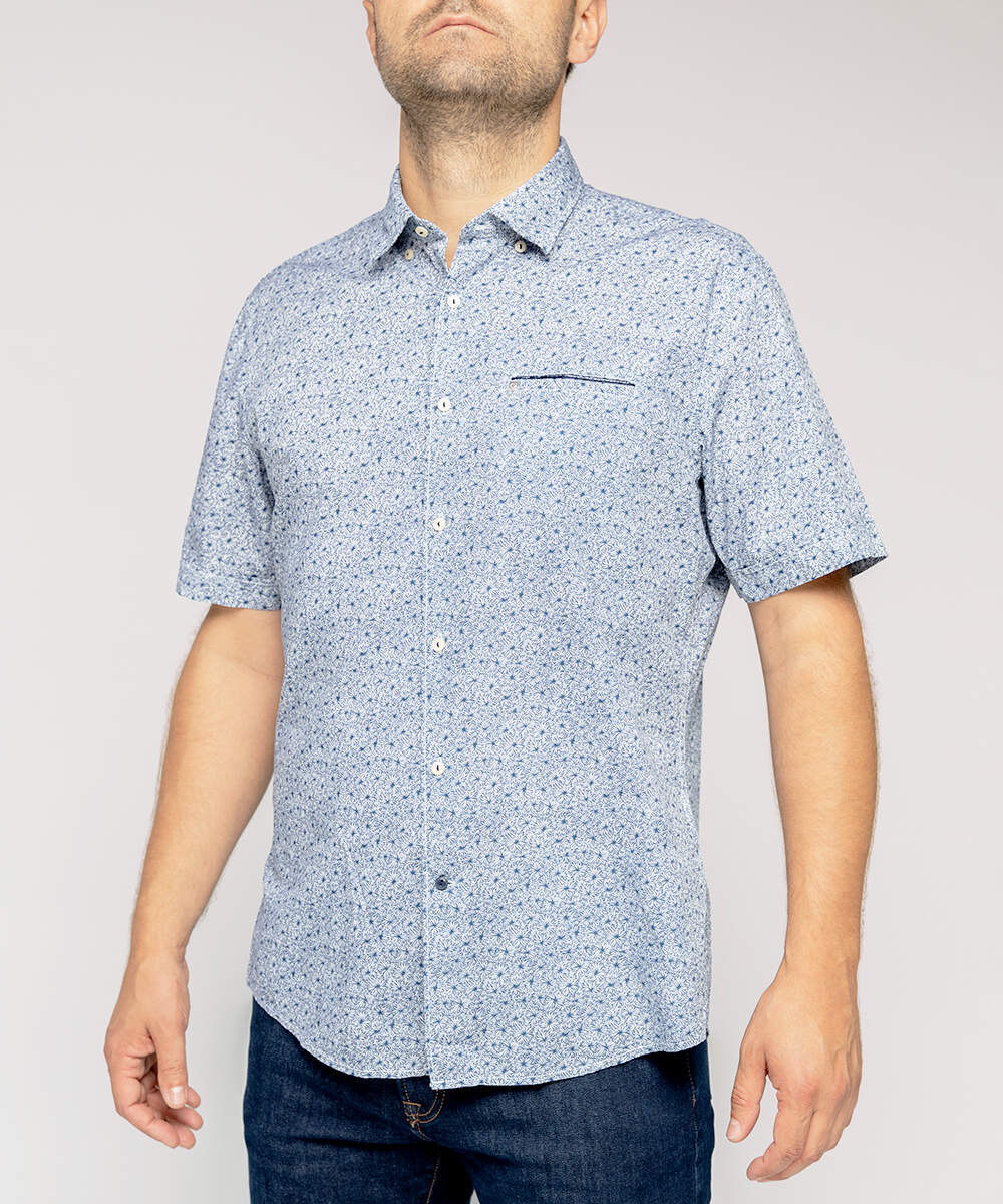 Pierre cardin short sleeve shirt mens on sale