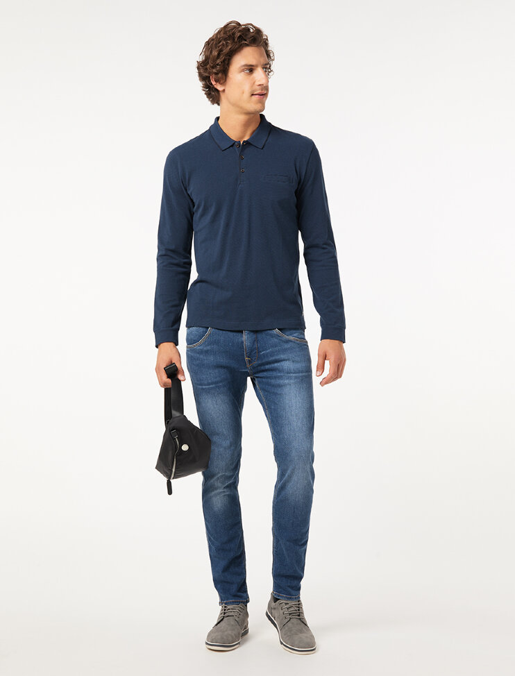 Мужское поло длинный рукав Pierre Cardin 53064/000/02315/3000 7 118 руб. 7 118 руб.