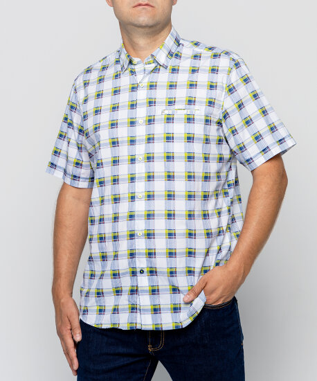 Мужская рубашка Pierre Cardin короткий рукав Futureflex