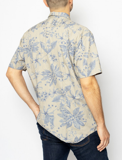 Мужская рубашка короткий рукав PIERRE CARDIN 03610/000/26376/9014