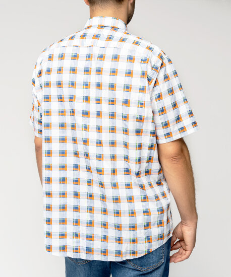 Мужская рубашка Pierre Cardin короткий рукав Futureflex 53911/000/27127/9027