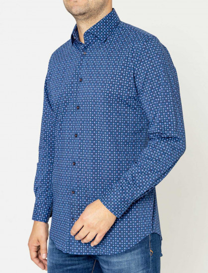 Мужская рубашка Pierre Cardin длинный рукав  Futurefleх 4501