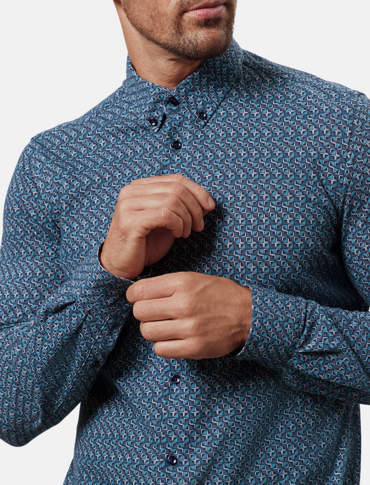 Мужская рубашка длинный рукав Pierre Cardin 06000/000/27667/9051 5 745 руб.  5 745 руб. 