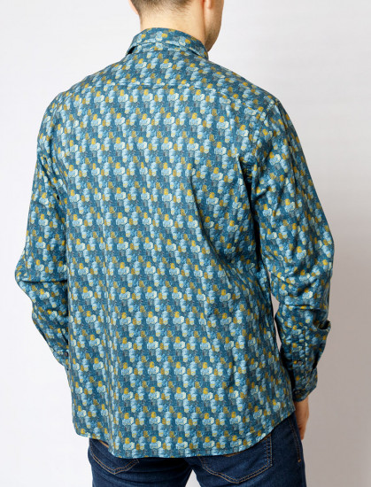 Мужская рубашка длинный рукав  PIERRE CARDIN C6 41006.0085/5018