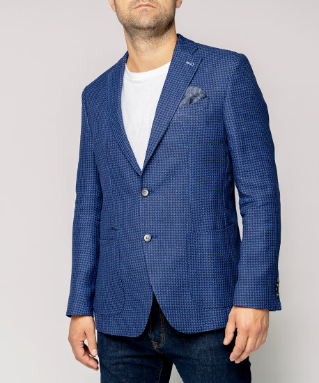 Мужской пиджак Pierre Cardin Michel 3 Le Bleu