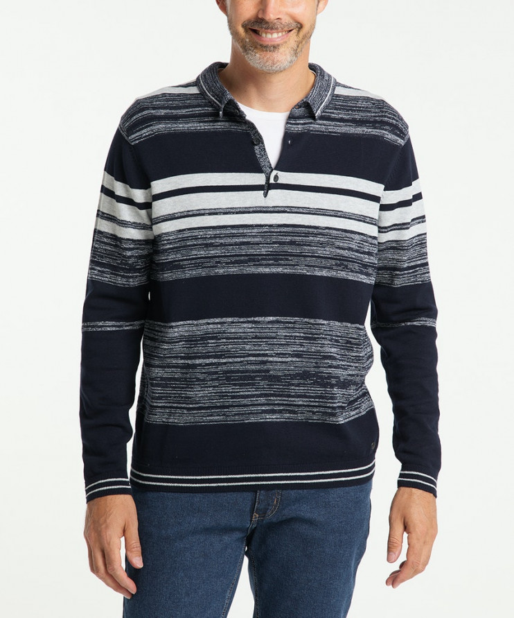 Мужское поло длинный рукав PIONEER 04811/000/07070/597 3 290 руб. 3 290 руб.