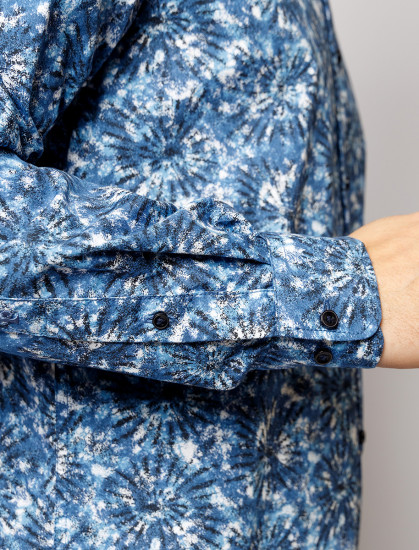 Мужская рубашка длинный рукав  PIERRE CARDIN C6 41017.0185/6000