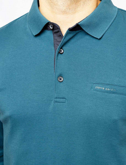 Мужское поло длинный рукав Pierre Cardin C5 30104.3005/5311