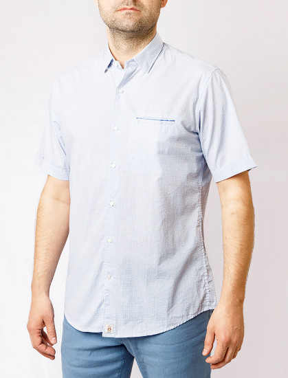 Мужская рубашка Pierre Cardin короткий рукав 53911/000/26724/9001