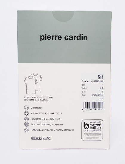 Мужская футболка короткий рукав 2 шт  PIERRE CARDIN C5 29990.9000/1010
