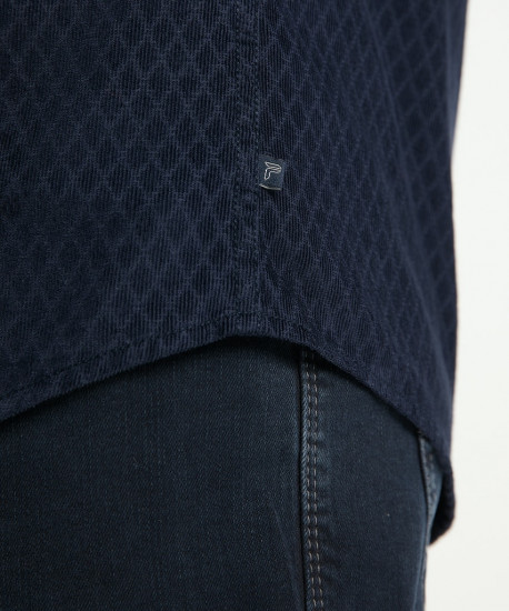 Мужская рубашка длинный рукав PIONEER 07489/000/04326/597