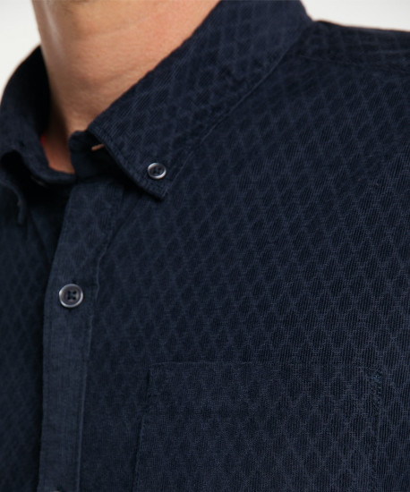 Мужская рубашка длинный рукав PIONEER 07489/000/04326/597