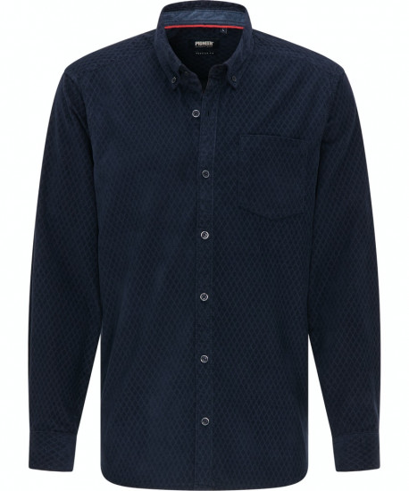 Мужская рубашка длинный рукав PIONEER 07489/000/04326/597