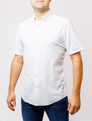 Мужская рубашка Pierre Cardin короткий рукав 53266/000/27591/9000