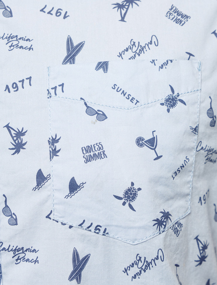 Мужская рубашка короткий рукав PIONEER 07135/000/04180/508 3 645 руб. 3 645 руб.